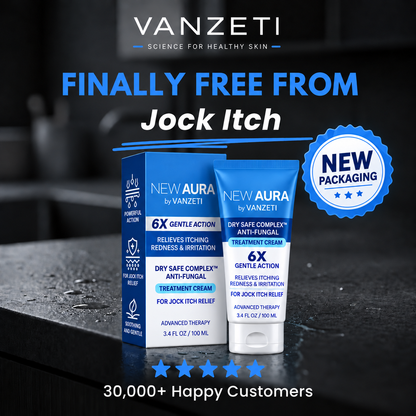 New Aura Anti-Fungal Jock Cream - VANZETI™