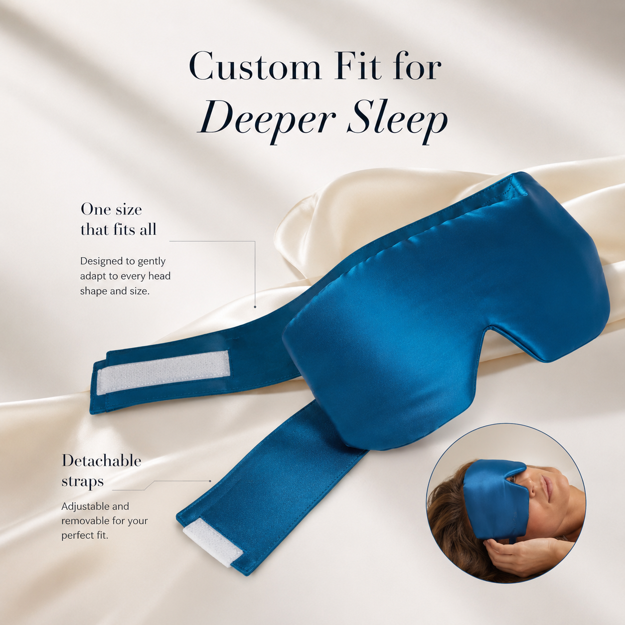 Serene Sleep Mask Pink