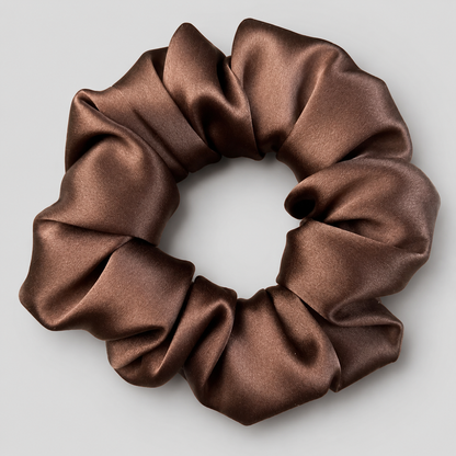 Large Mulberry Silk Scrunchie 4