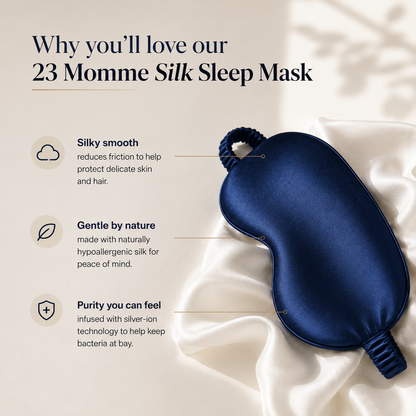 Premium Silk Sleep Mask Mauve