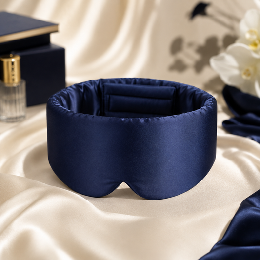 Serene Sleep Mask Dark Blue