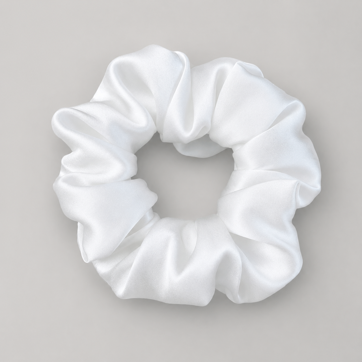 Large Mulberry Silk Scrunchie 4