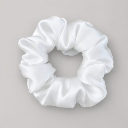 Large Mulberry Silk Scrunchie 2