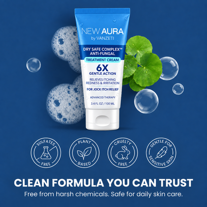 New Aura Anti-Fungal Jock Cream - VANZETI™