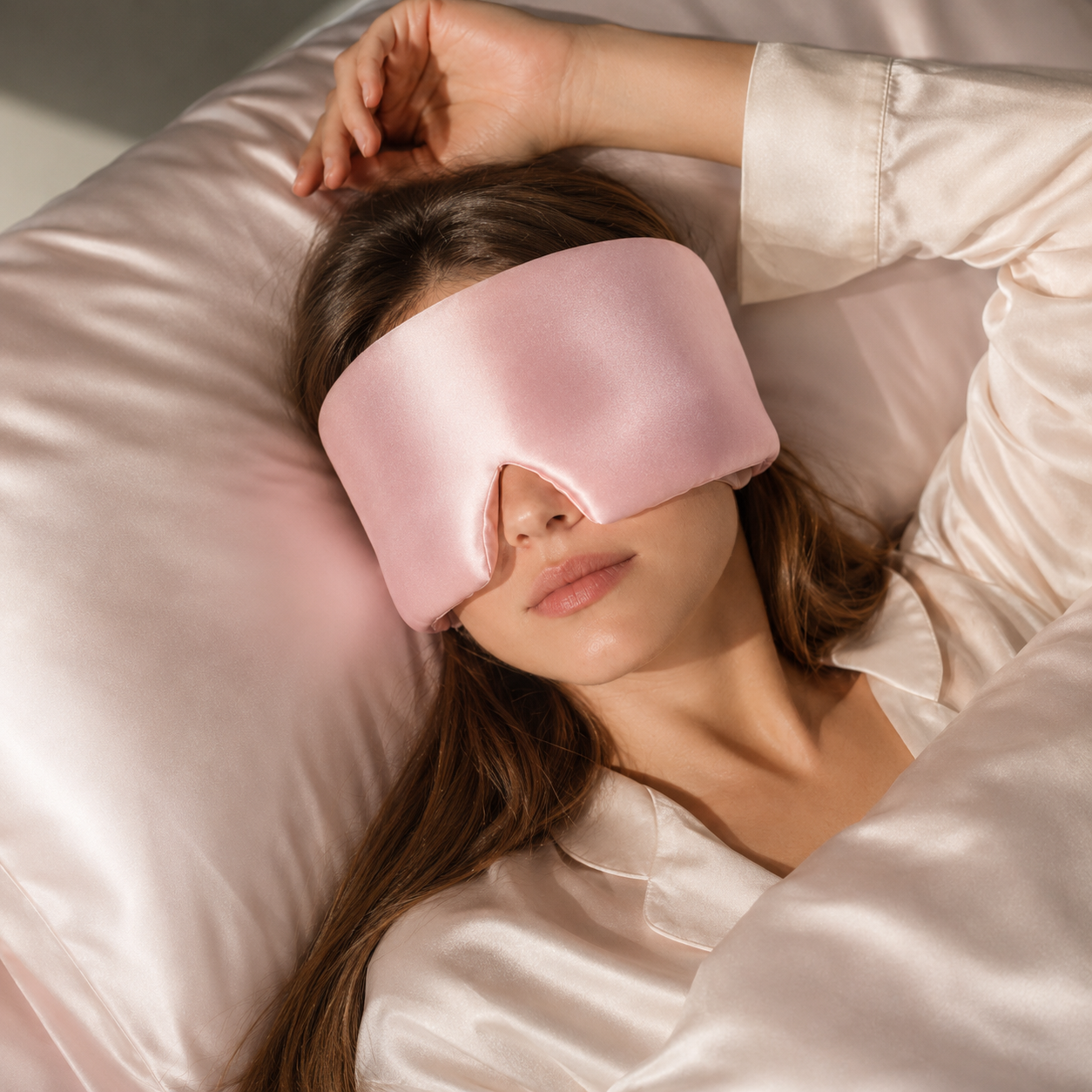 Serene Sleep Mask Pink