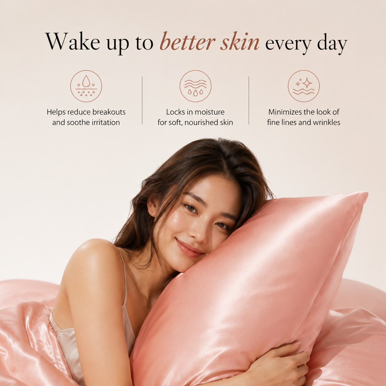 Pillowcase coral