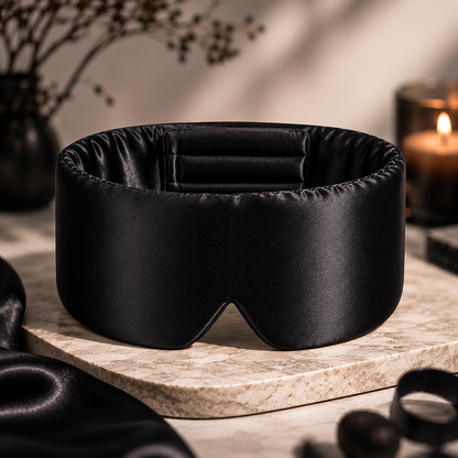 Serene Sleep Mask Navy Blue