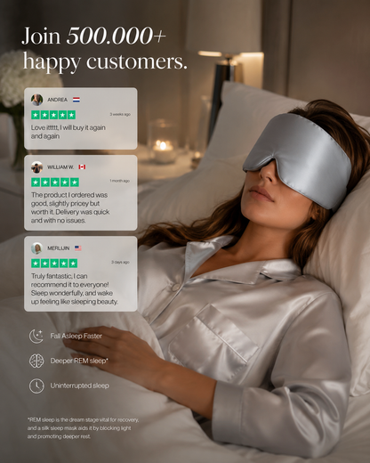 Serene Sleep Mask Dark Blue