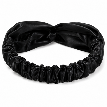 Silk Headband Beige