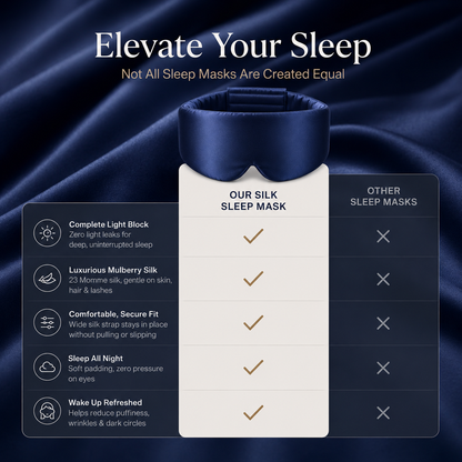 Serene Sleep Mask Light Grey