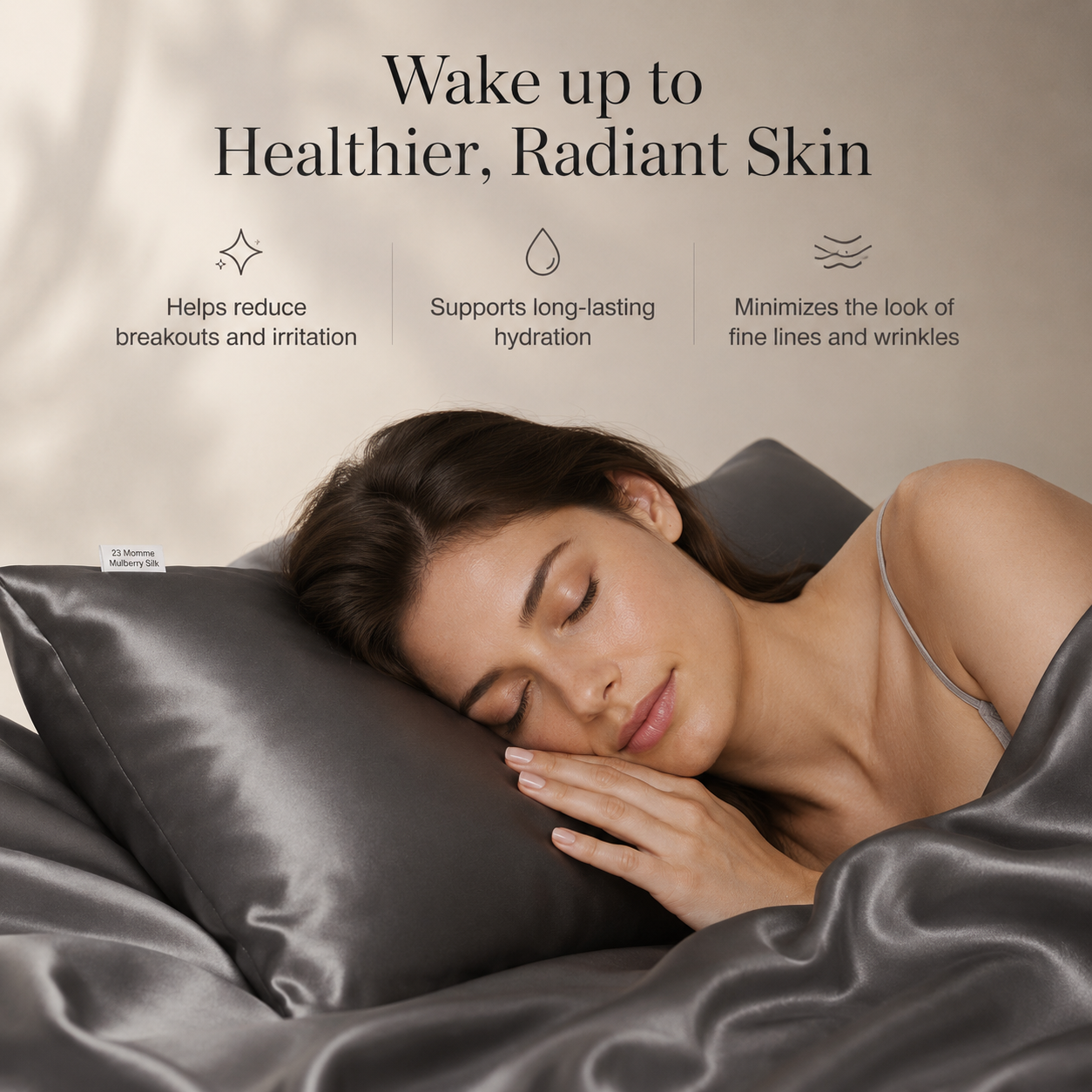 Pillowcase Dark Gray