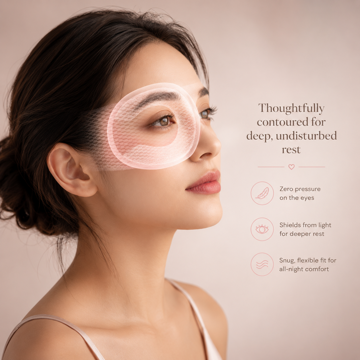 Sleeping Headphones Eye Mask Cyan - Vanzeti™
