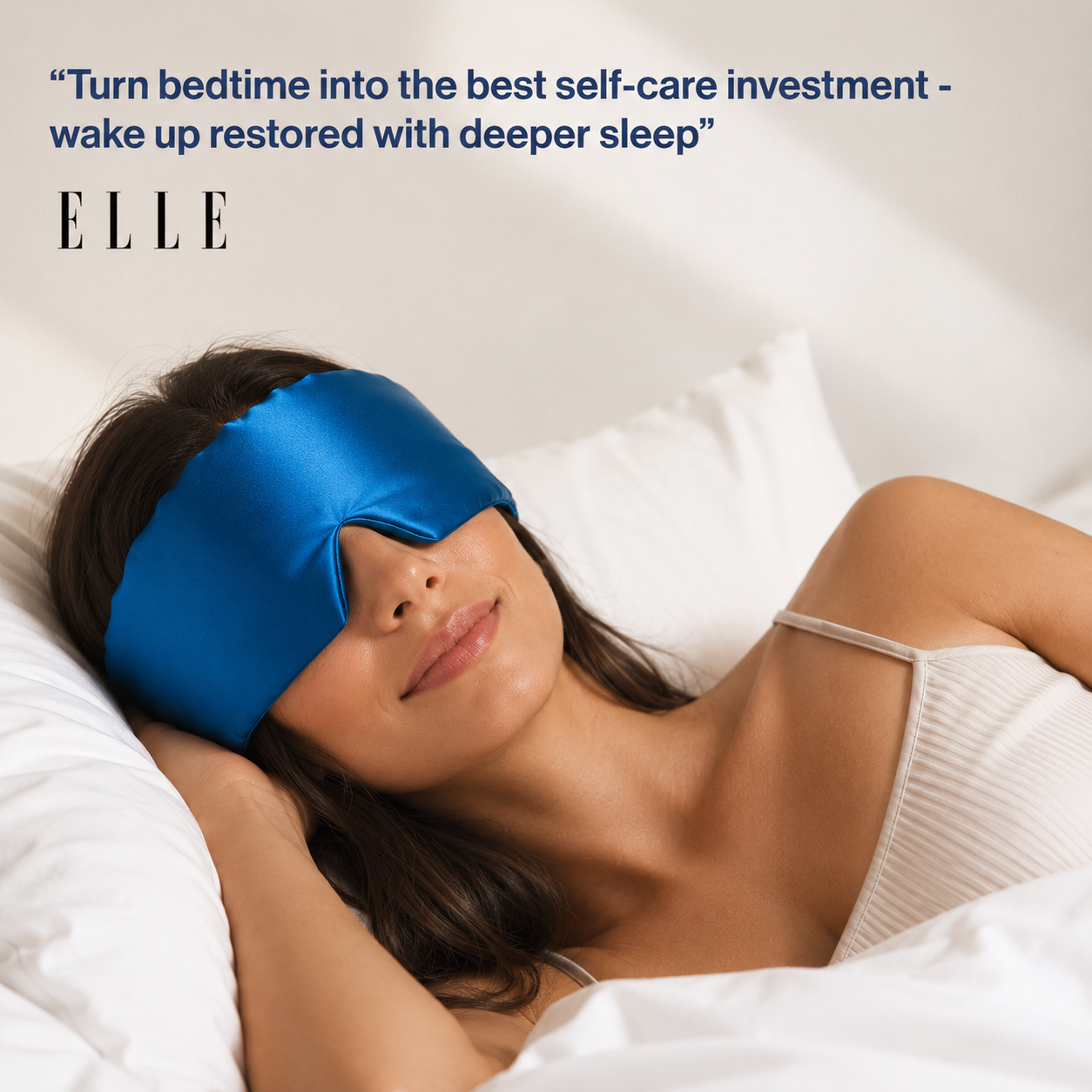 Serene Sleep Mask Light Grey