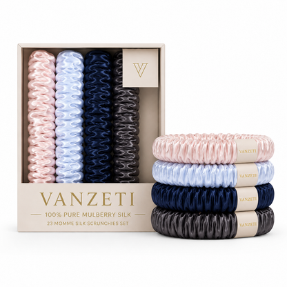 Silk Scrunchies MIX