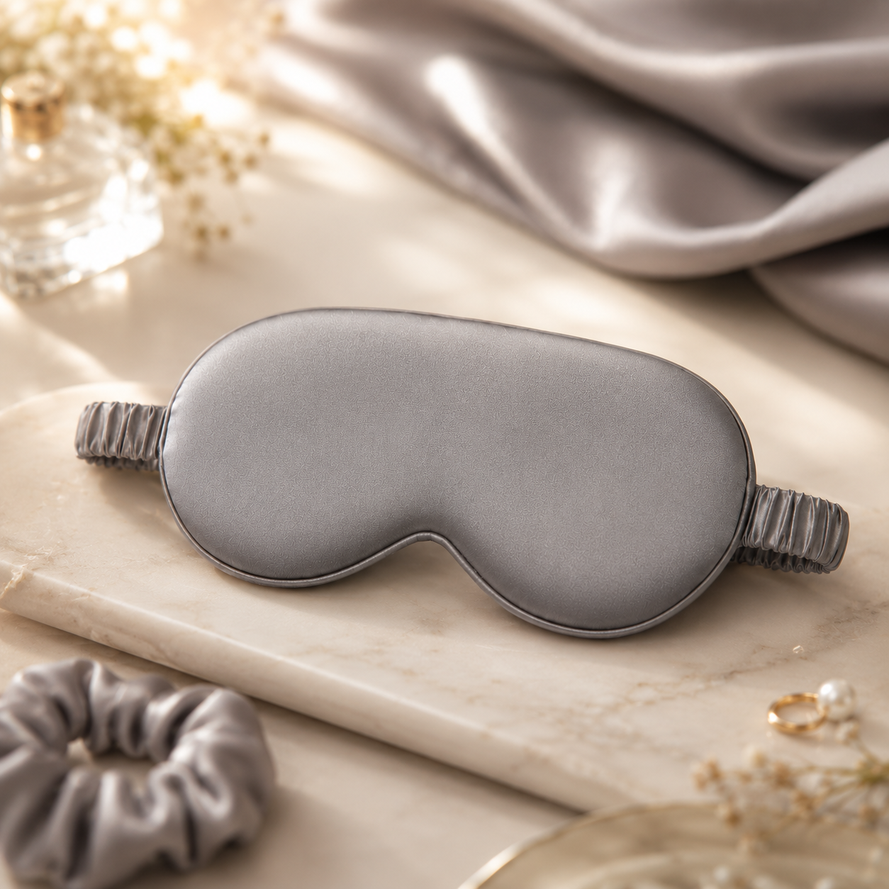 Premium Silk Sleep Mask Mauve