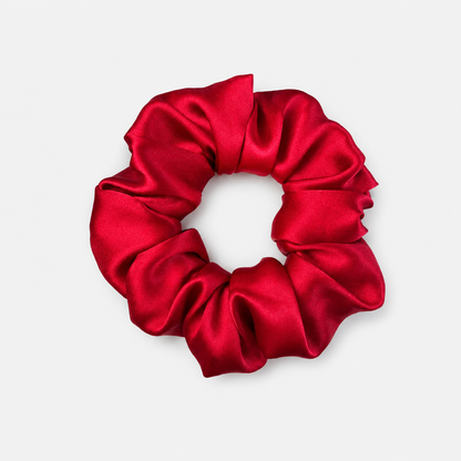 Large Mulberry Silk Scrunchie 3
