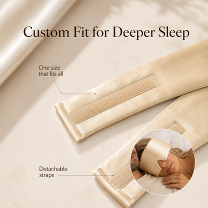 Serene Sleep Mask Navy Blue