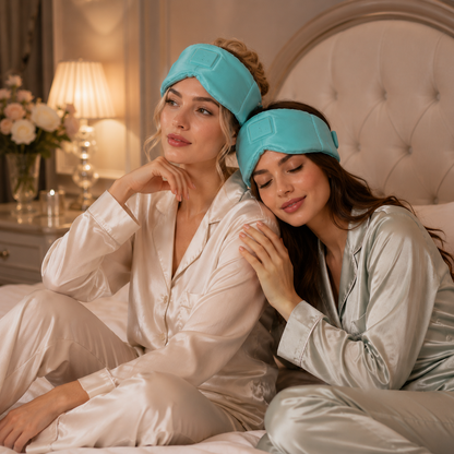 Sleeping Headphones Eye Mask Pink- Vanzeti™
