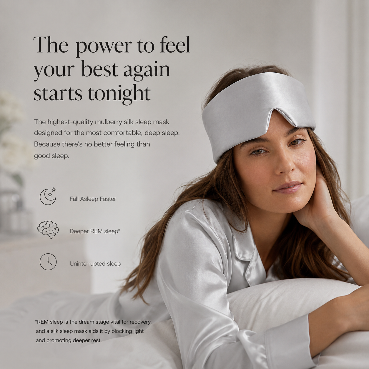 Serene Sleep Mask Beige