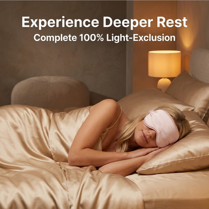 Serene Sleep Mask Dark Blue