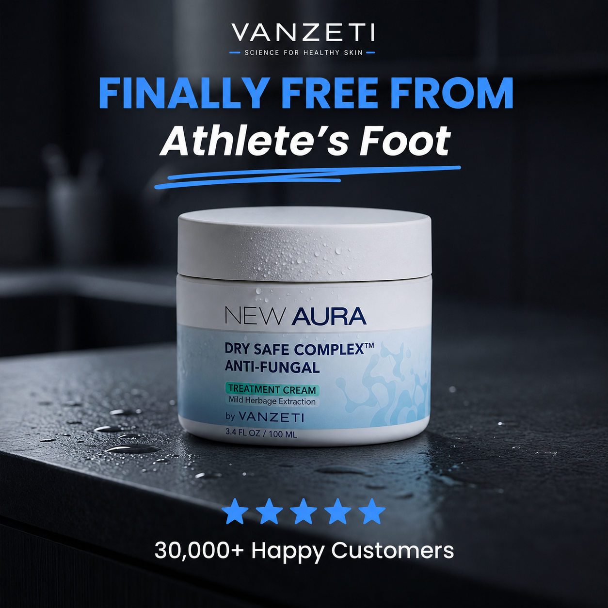 New Aura Antifungal Repair Cream - VANZETI™