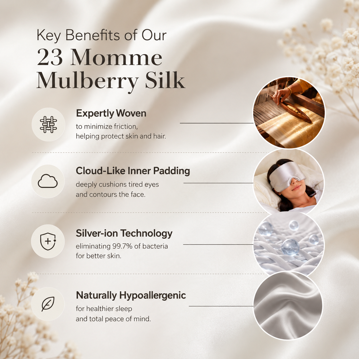 Serene Sleep Mask Black