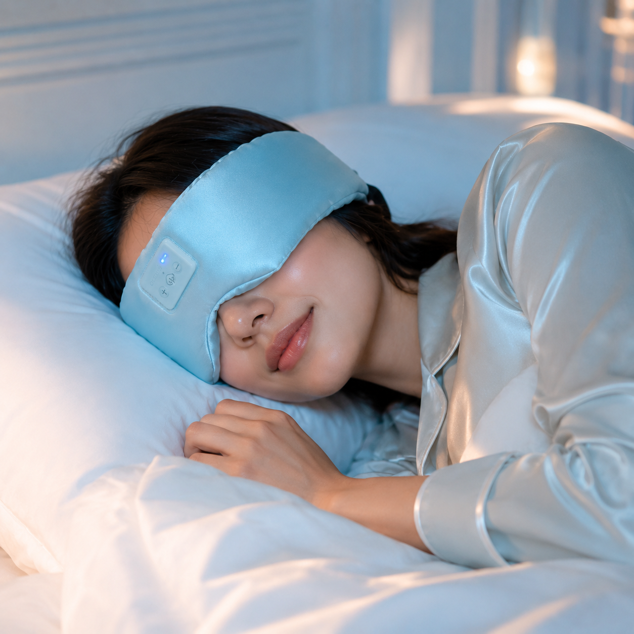 sleeping headphone mask black - Vanzeti