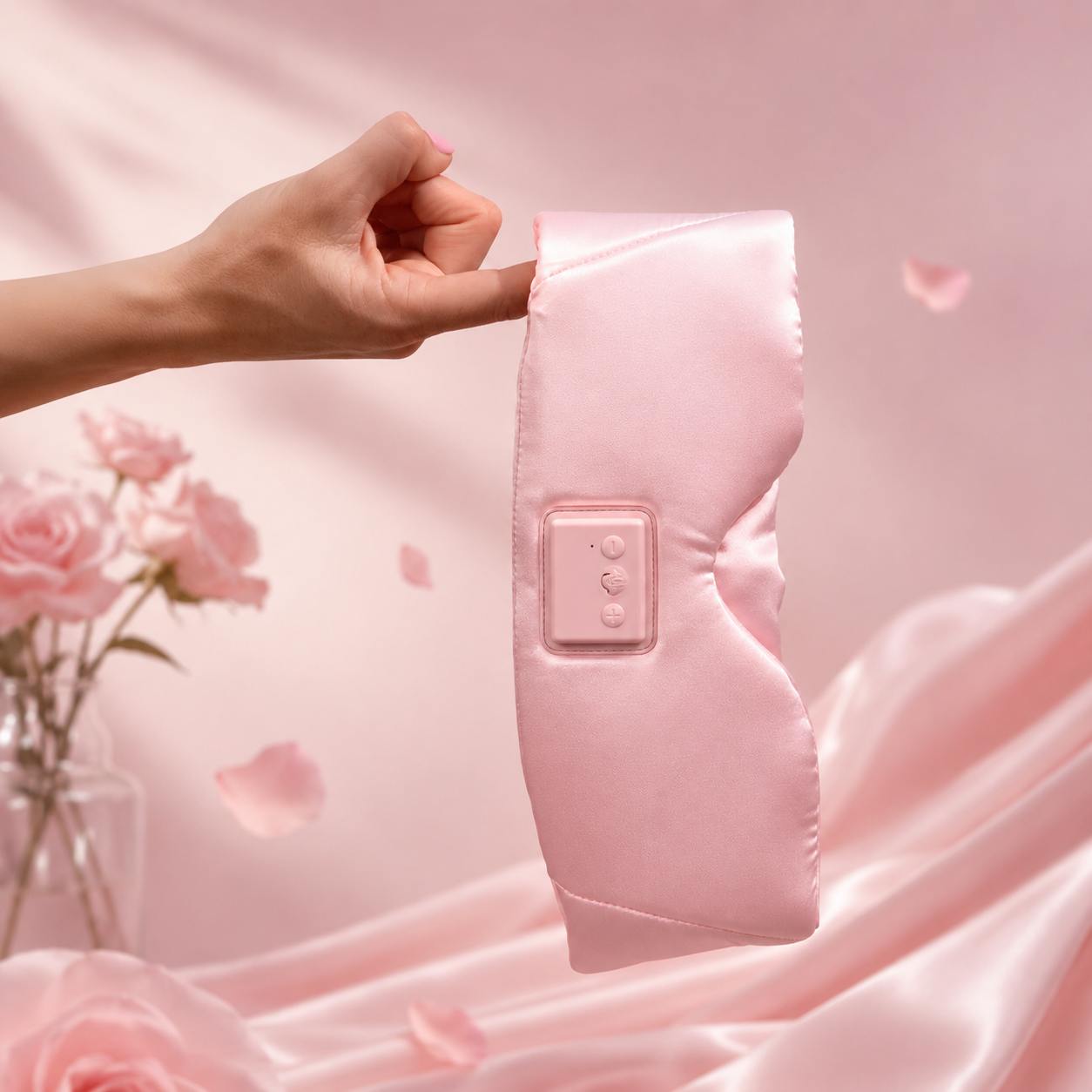 Sleeping Headphones Eye Mask Pink- Vanzeti™