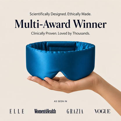 Serene Sleep Mask Navy Blue