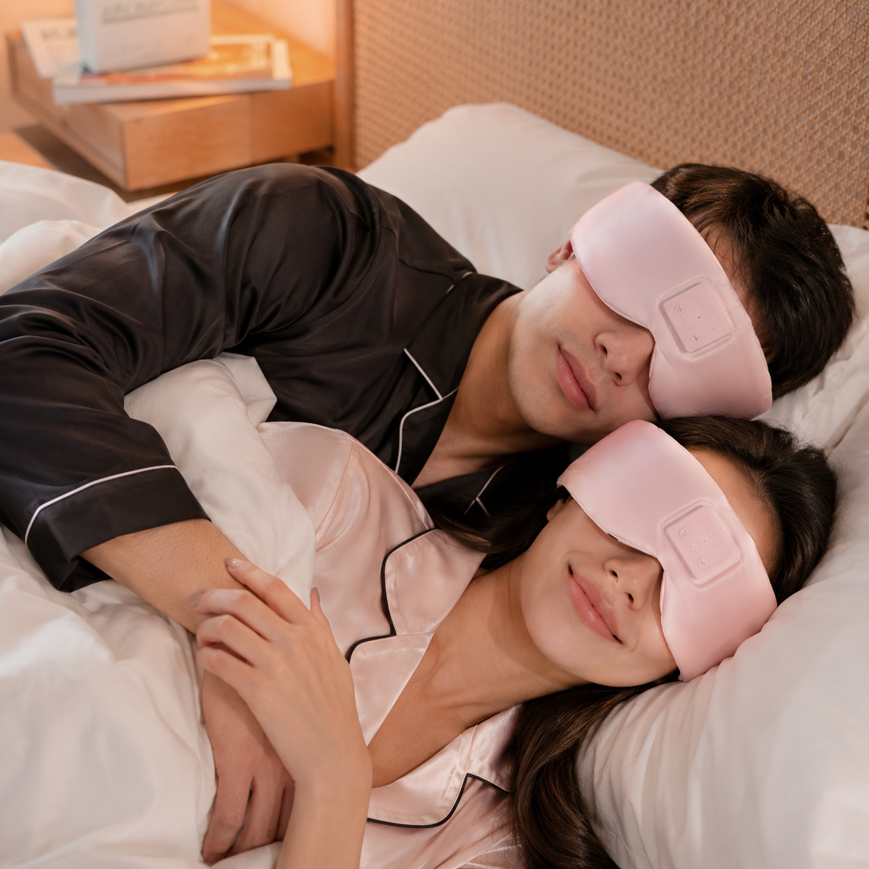 sleeping headphone mask black - Vanzeti